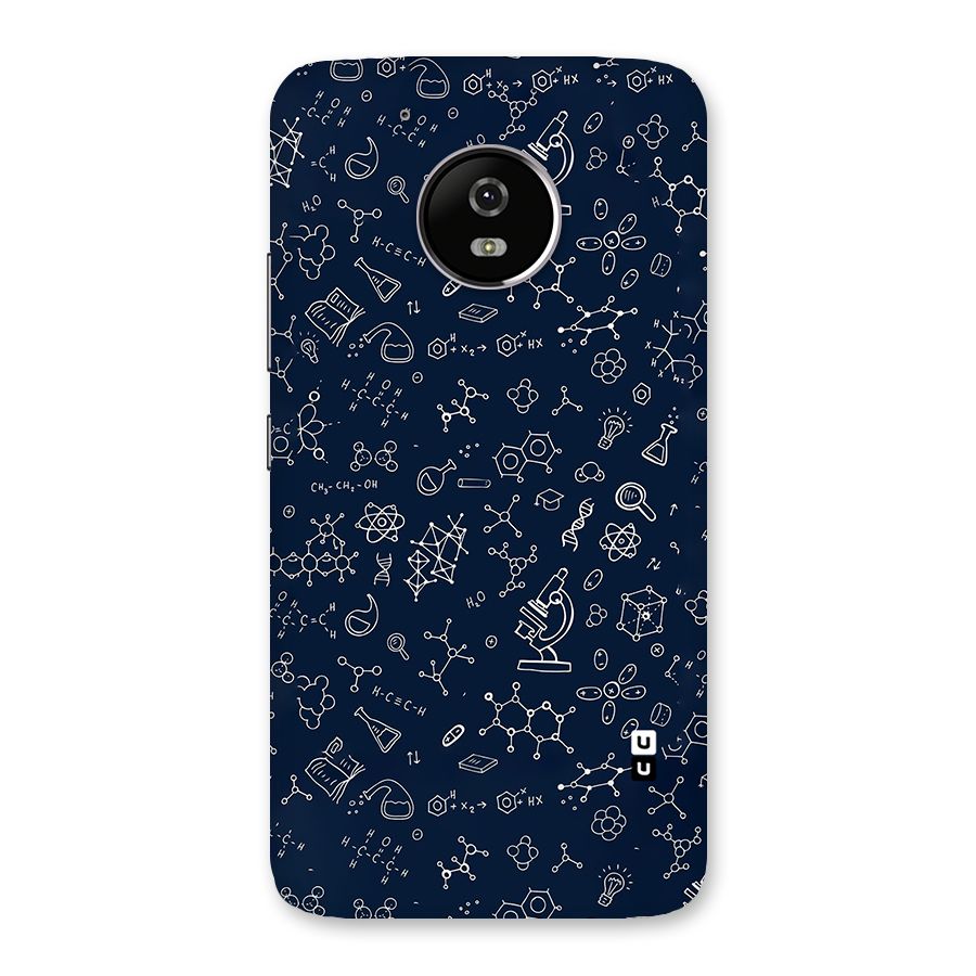 Chemistry Doodle Art Back Case for Moto G5