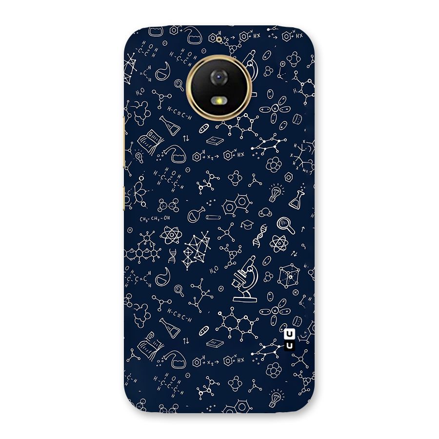 Chemistry Doodle Art Back Case for Moto G5s