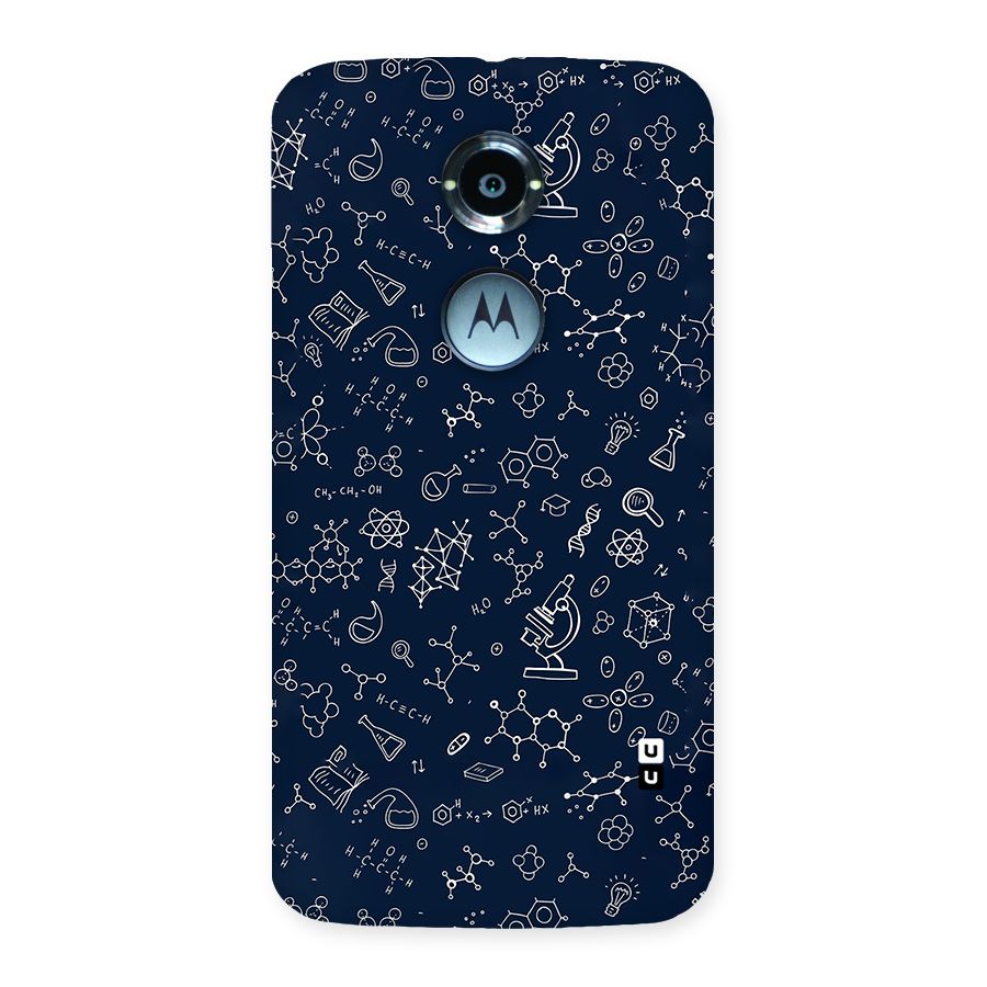 Chemistry Doodle Art Back Case for Moto X 2nd Gen