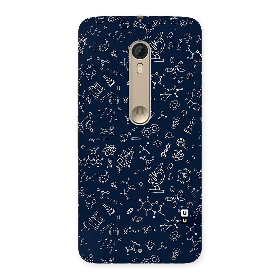 Chemistry Doodle Art Back Case for Motorola Moto X Style