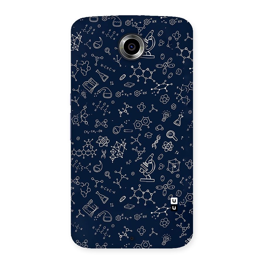 Chemistry Doodle Art Back Case for Nexsus 6