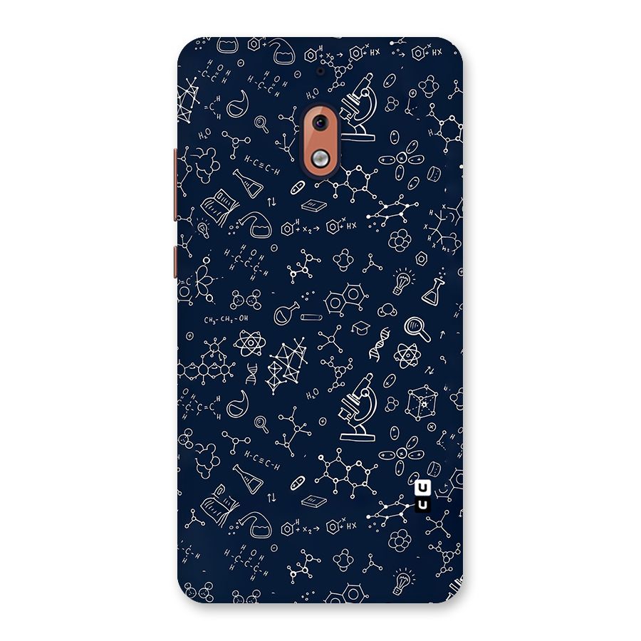Chemistry Doodle Art Back Case for Nokia 2.1