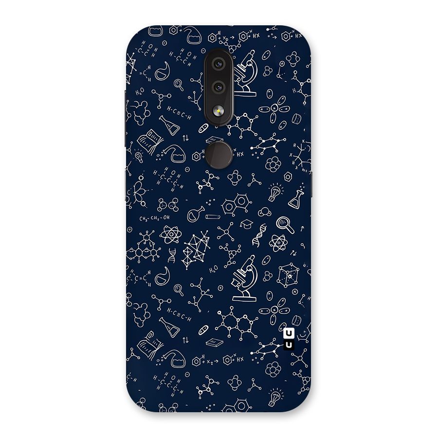 Chemistry Doodle Art Back Case for Nokia 4.2