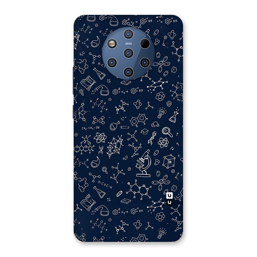 Chemistry Doodle Art Back Case for Nokia 9 PureView