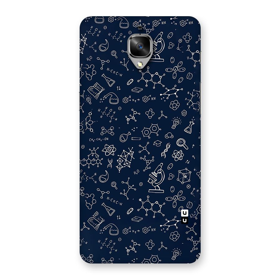 Chemistry Doodle Art Back Case for OnePlus 3