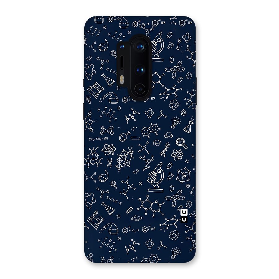 Chemistry Doodle Art Back Case for OnePlus 8 Pro