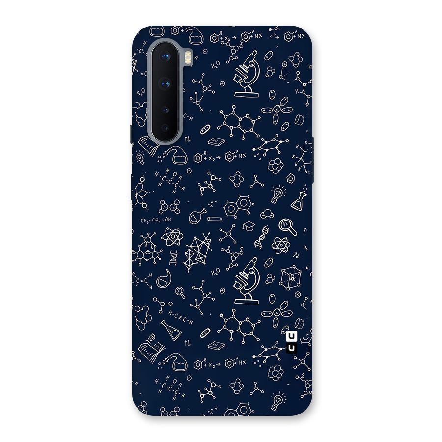 Chemistry Doodle Art Back Case for OnePlus Nord