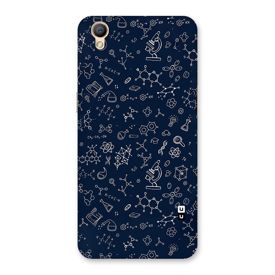 Chemistry Doodle Art Back Case for Oppo A37