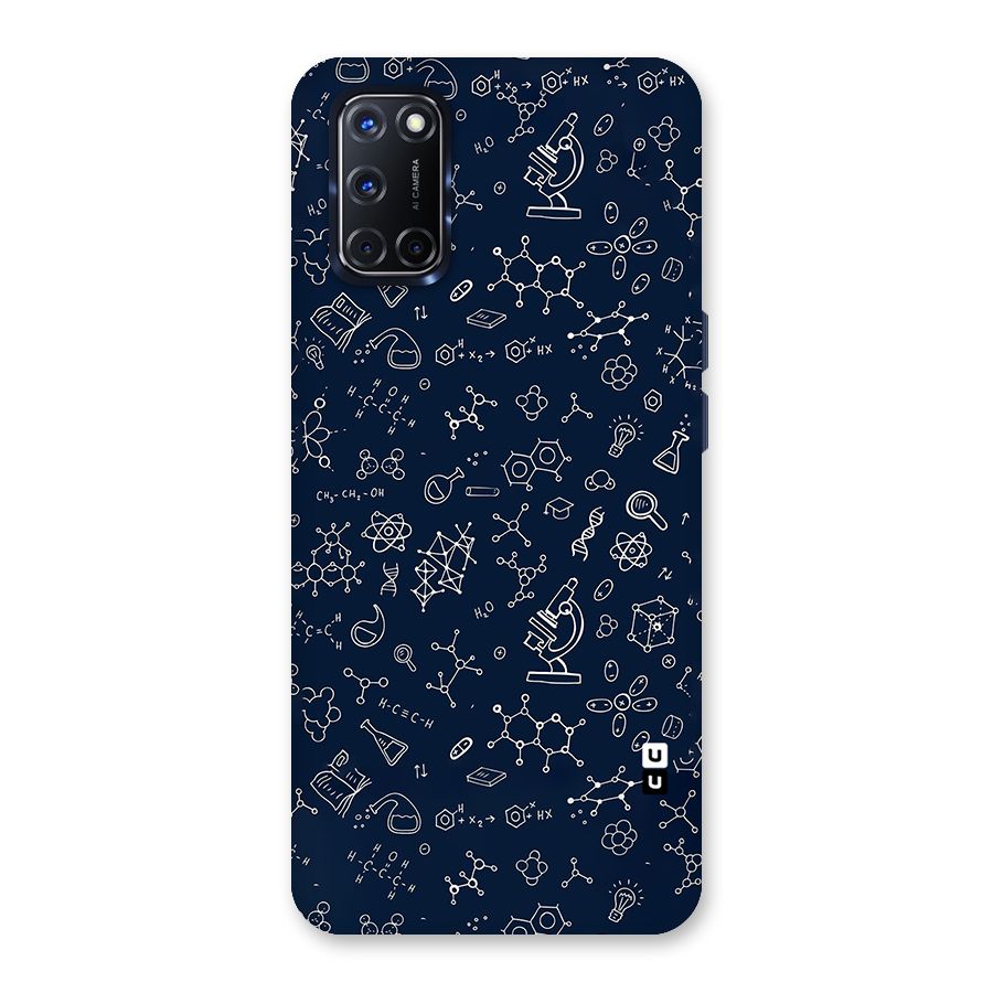 Chemistry Doodle Art Back Case for Oppo A52