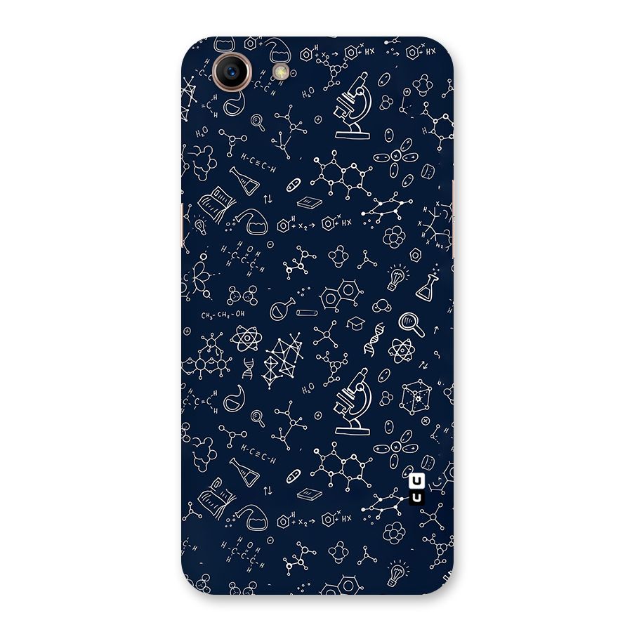 Chemistry Doodle Art Back Case for Oppo A83 (2018)