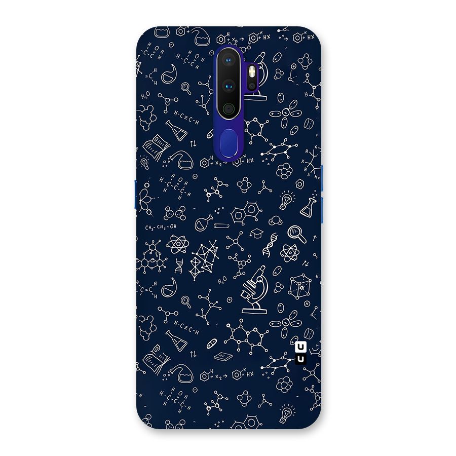 Chemistry Doodle Art Back Case for Oppo A9 (2020)