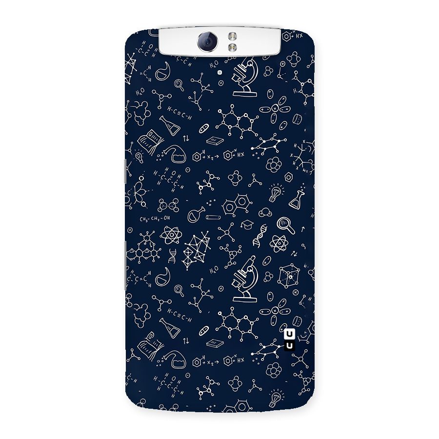 Chemistry Doodle Art Back Case for Oppo N1