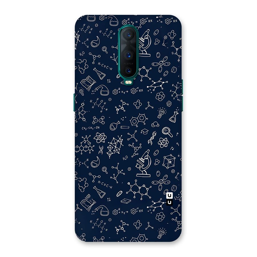Chemistry Doodle Art Back Case for Oppo R17 Pro