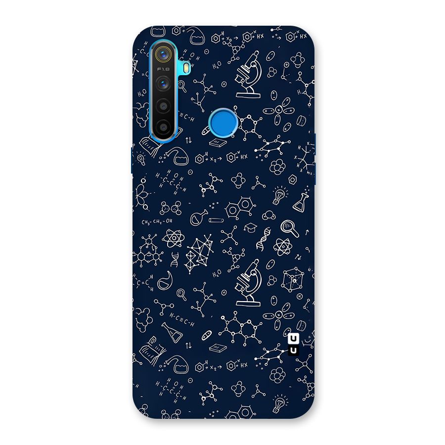 Chemistry Doodle Art Back Case for Realme 5