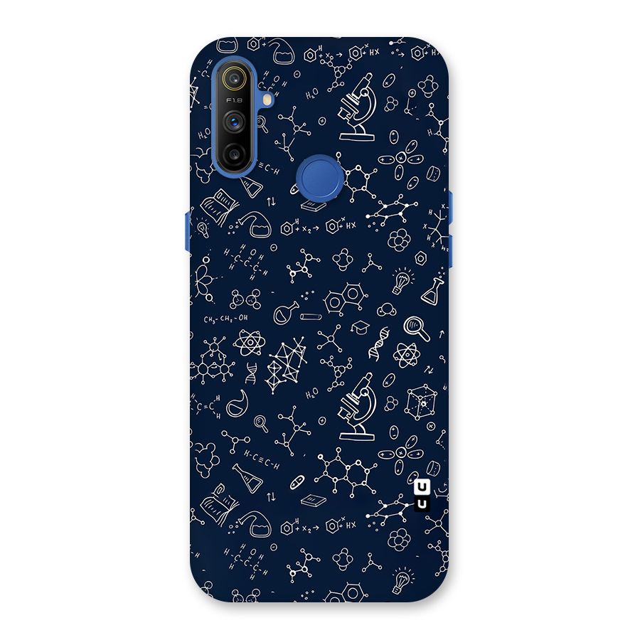 Chemistry Doodle Art Back Case for Realme Narzo 10A