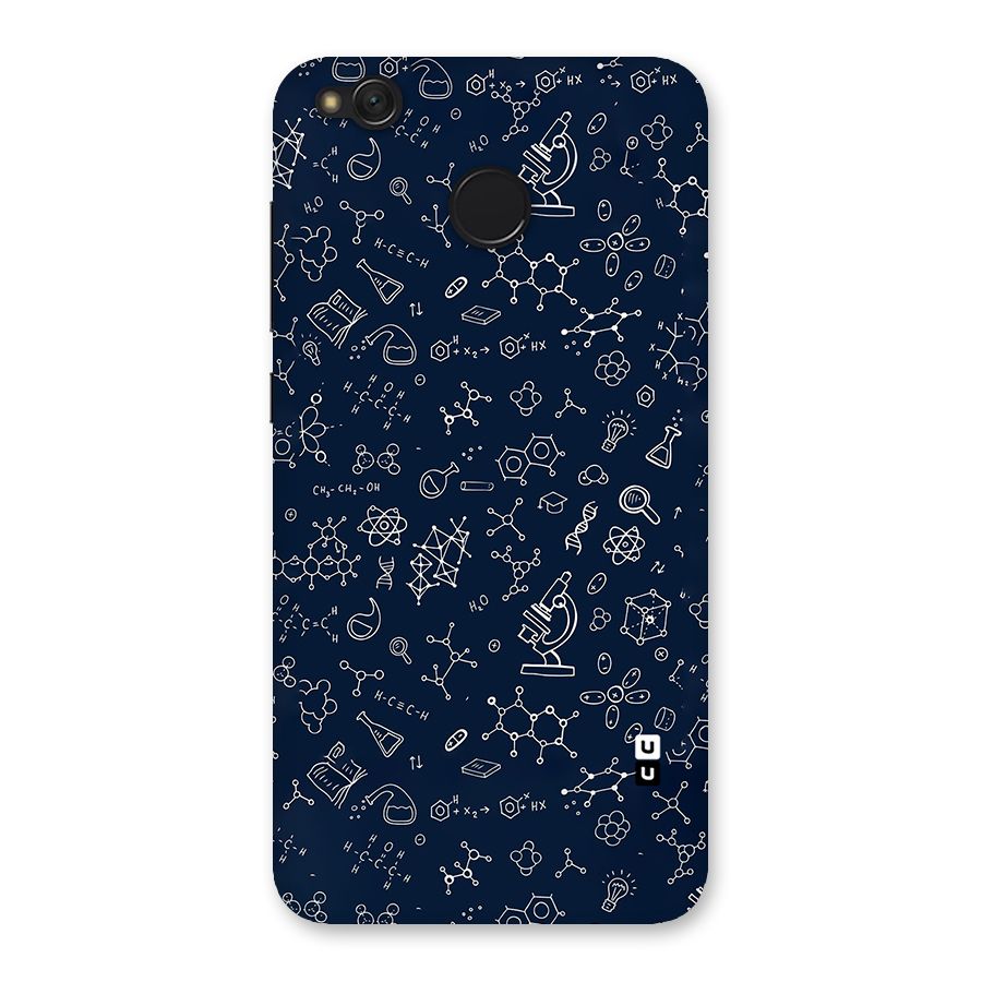 Chemistry Doodle Art Back Case for Redmi 4