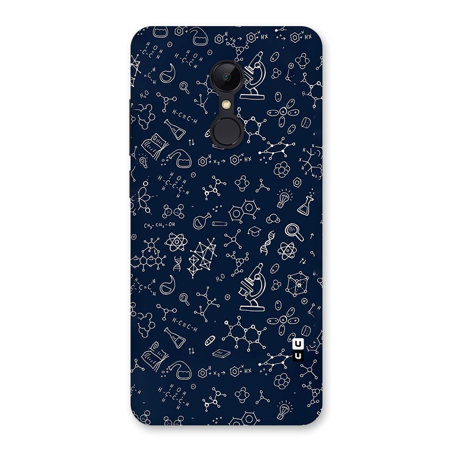 Chemistry Doodle Art Back Case for Redmi 5