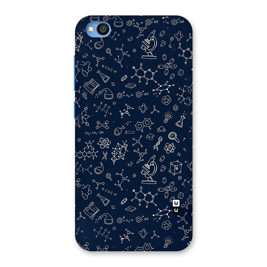 Chemistry Doodle Art Back Case for Redmi Go