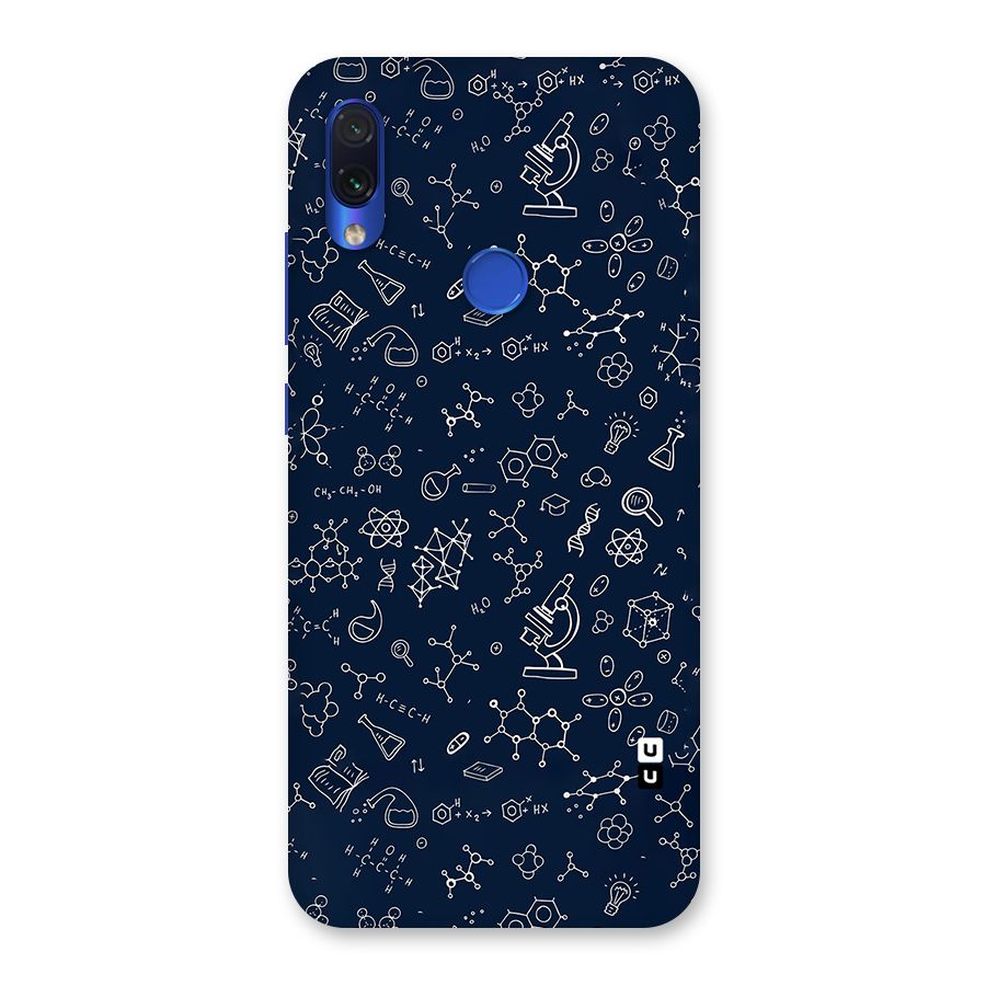 Chemistry Doodle Art Back Case for Redmi Note 7