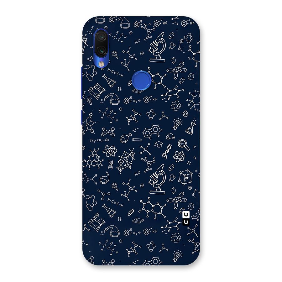 Chemistry Doodle Art Back Case for Redmi Note 7S