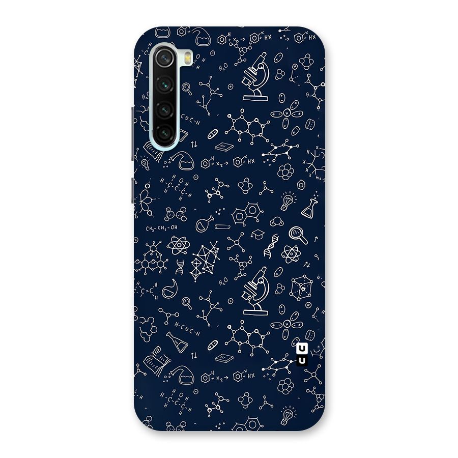 Chemistry Doodle Art Back Case for Redmi Note 8