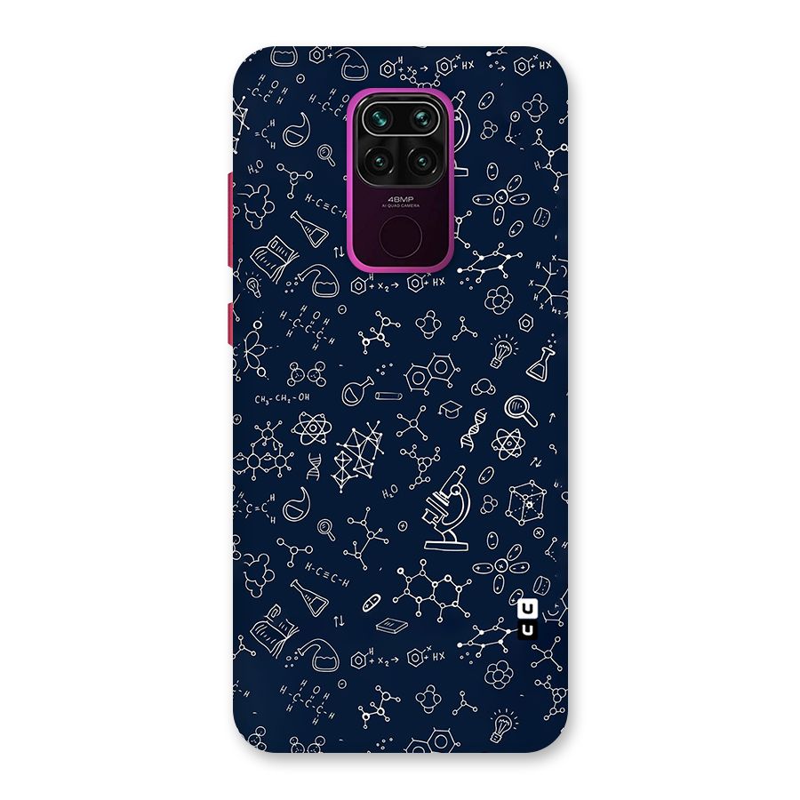 Chemistry Doodle Art Back Case for Redmi Note 9