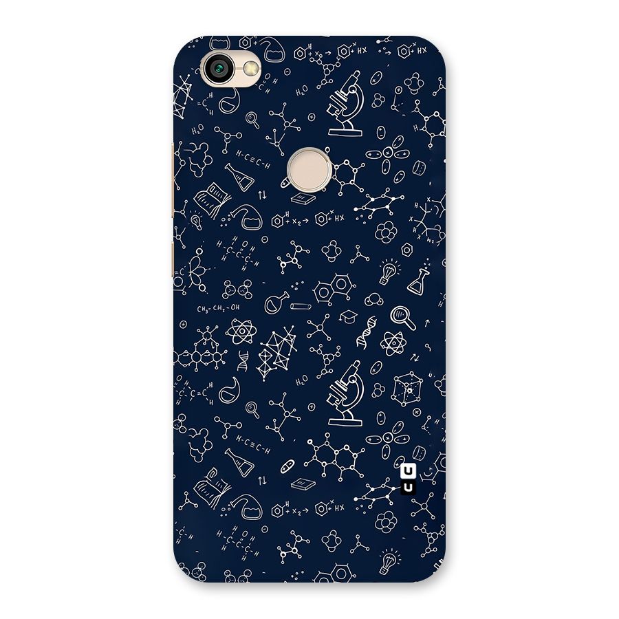 Chemistry Doodle Art Back Case for Redmi Y1 2017