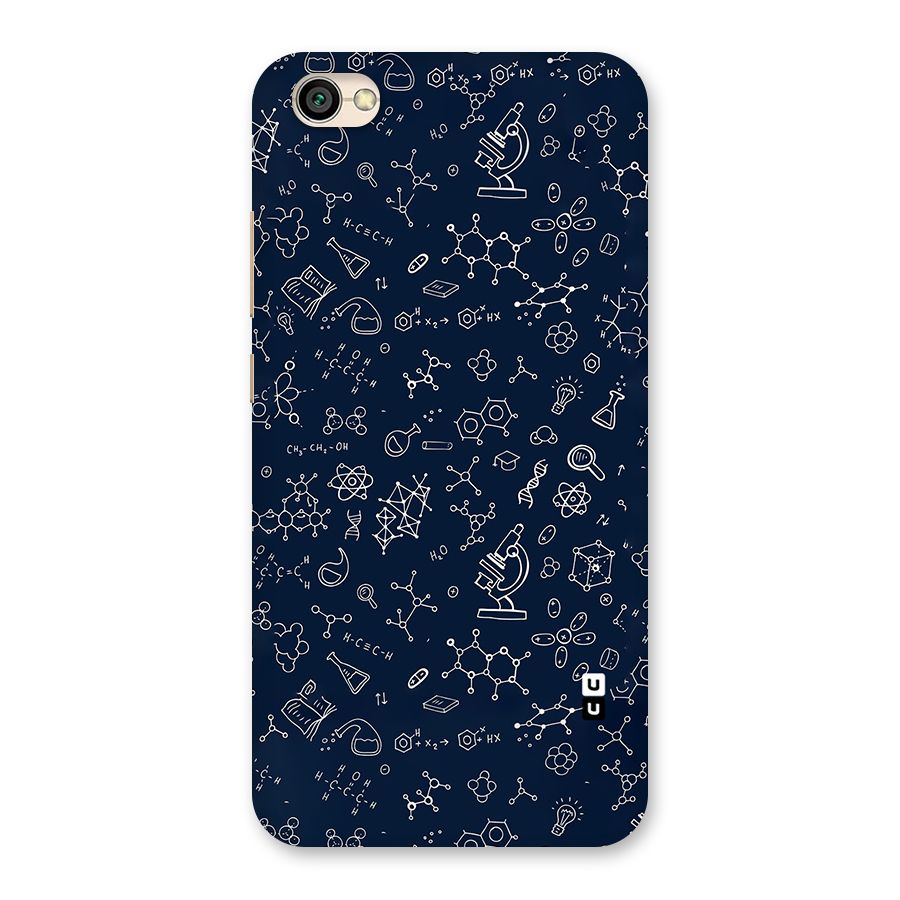 Chemistry Doodle Art Back Case for Redmi Y1 Lite