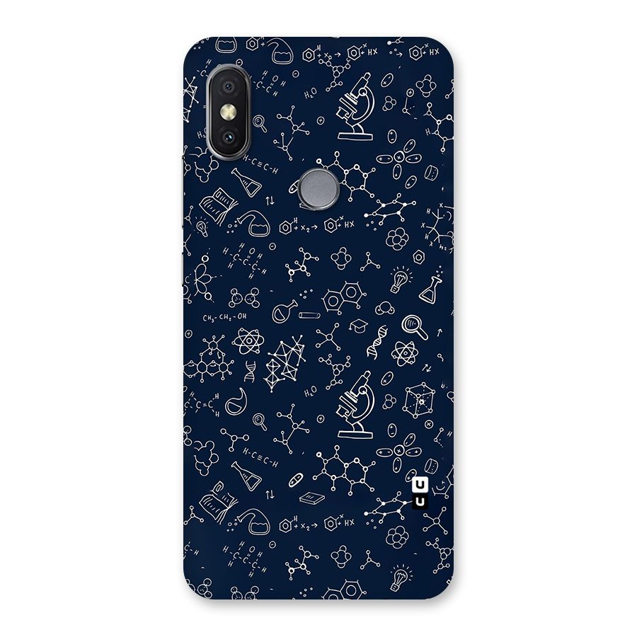 Chemistry Doodle Art Back Case for Redmi Y2