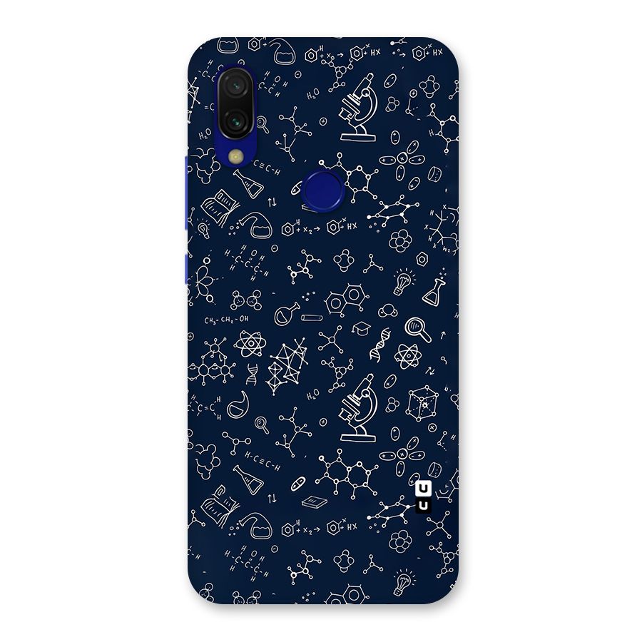Chemistry Doodle Art Back Case for Redmi Y3