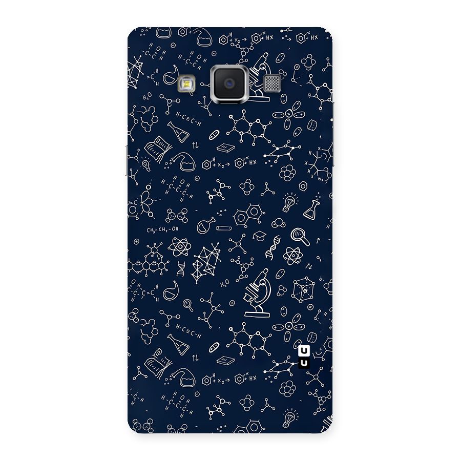 Chemistry Doodle Art Back Case for Samsung Galaxy A5