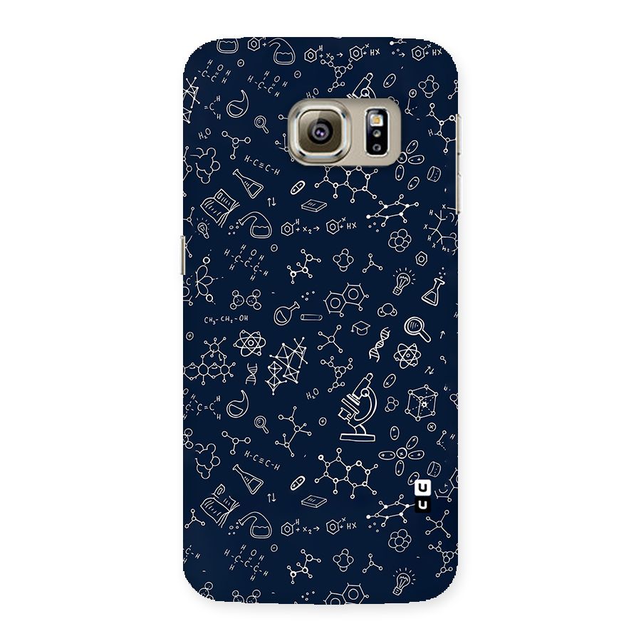 Chemistry Doodle Art Back Case for Samsung Galaxy S6 Edge