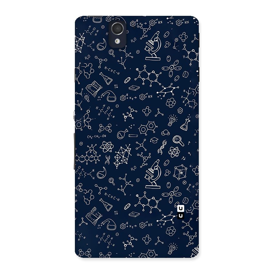 Chemistry Doodle Art Back Case for Sony Xperia Z