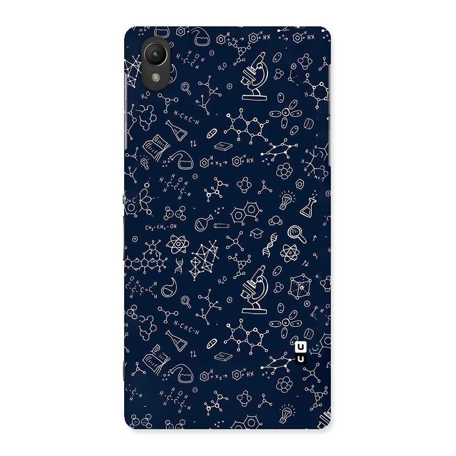 Chemistry Doodle Art Back Case for Sony Xperia Z2