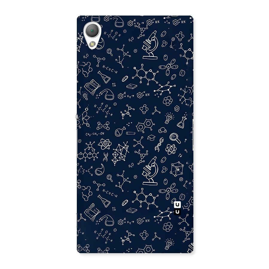 Chemistry Doodle Art Back Case for Sony Xperia Z3