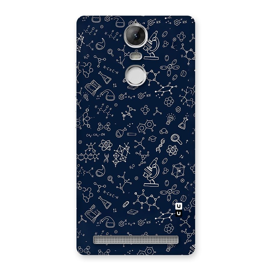 Chemistry Doodle Art Back Case for Vibe K5 Note