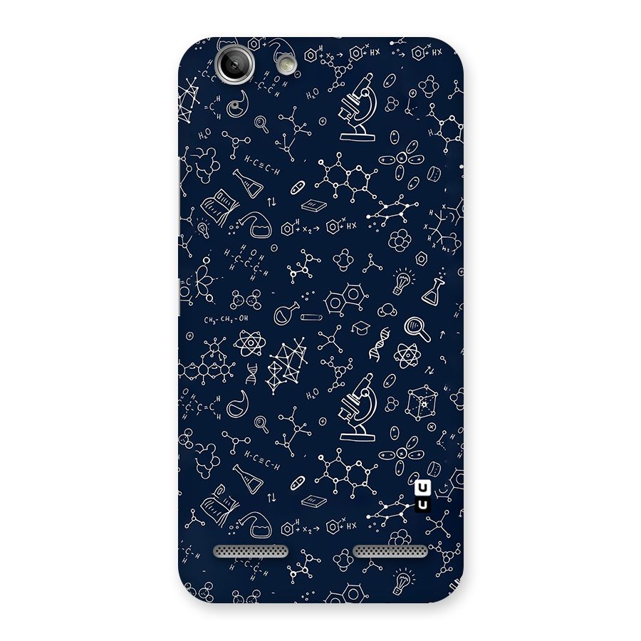 Chemistry Doodle Art Back Case for Vibe K5 Plus