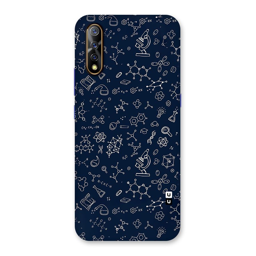 Chemistry Doodle Art Back Case for Vivo S1