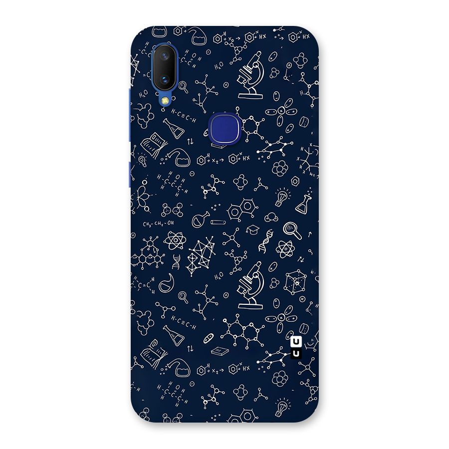 Chemistry Doodle Art Back Case for Vivo V11