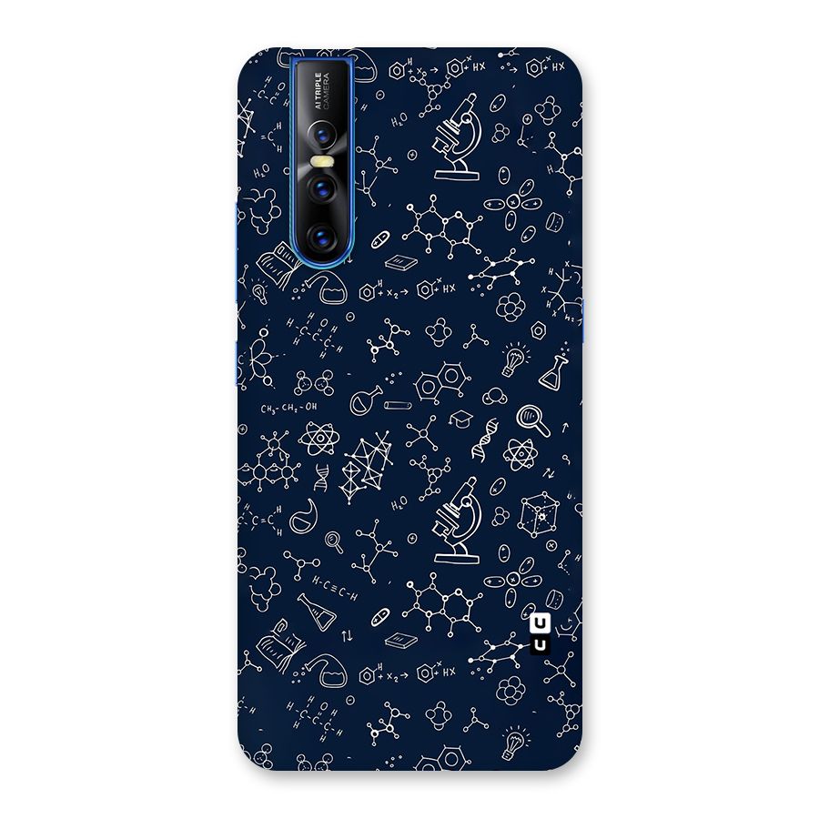 Chemistry Doodle Art Back Case for Vivo V15 Pro