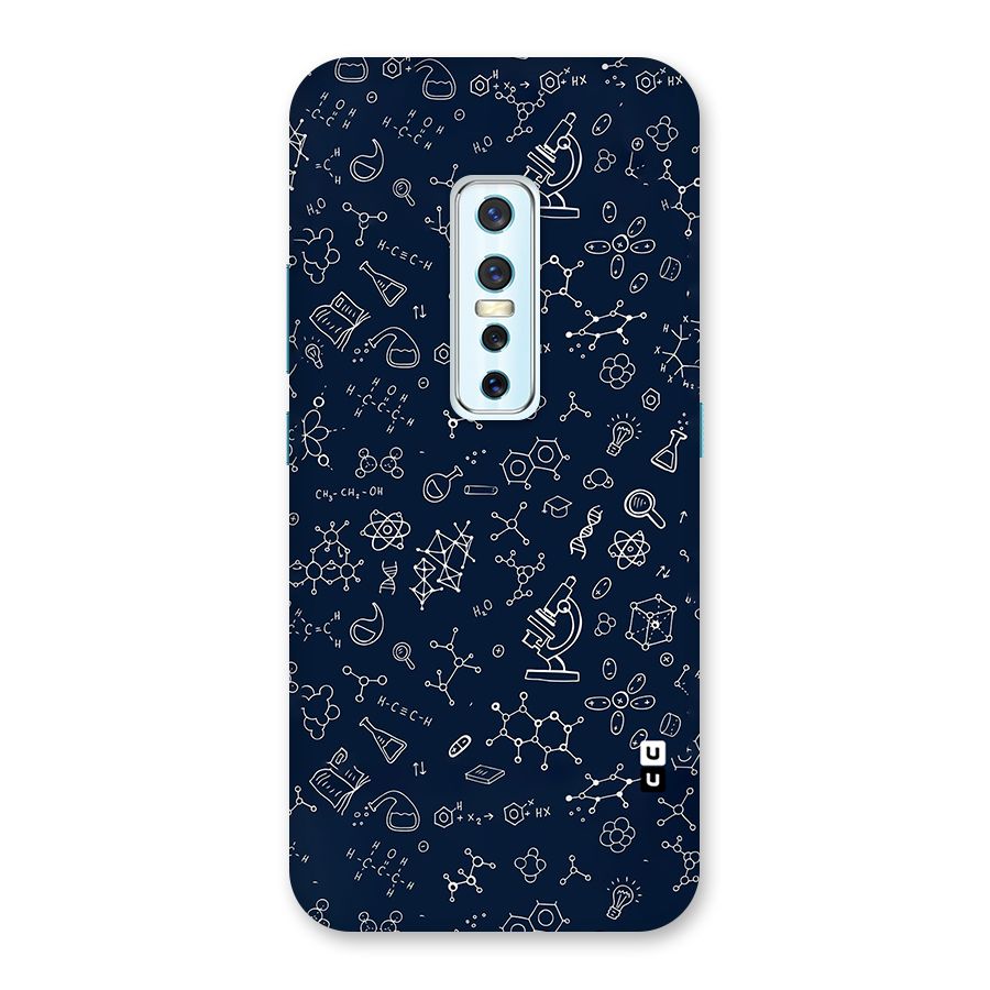 Chemistry Doodle Art Back Case for Vivo V17 Pro