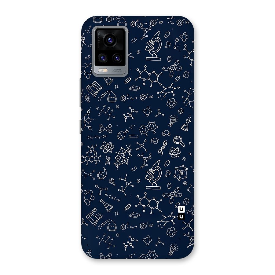 Chemistry Doodle Art Back Case for Vivo V20