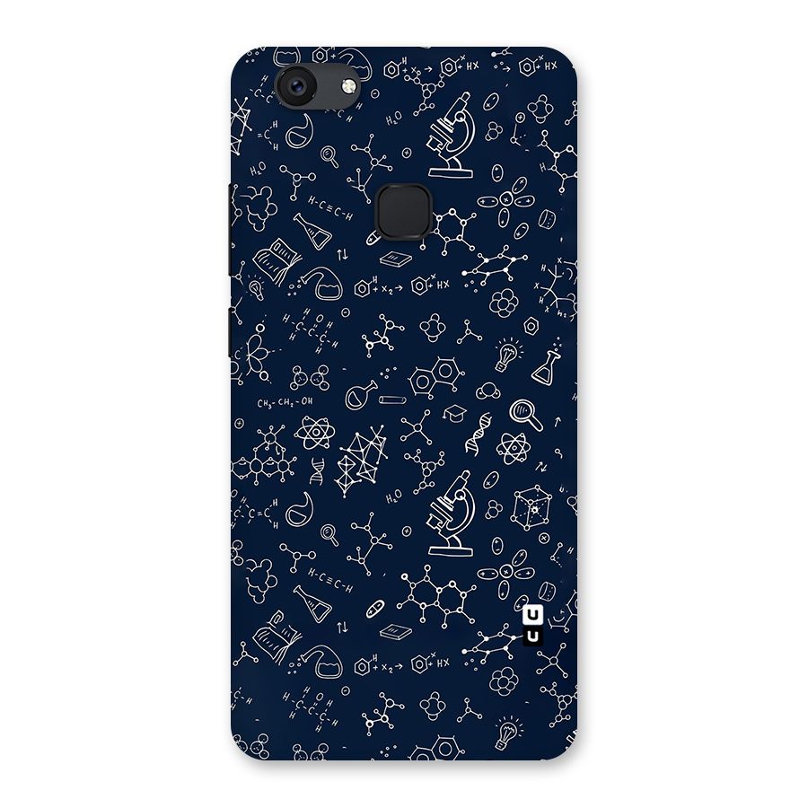 Chemistry Doodle Art Back Case for Vivo V7 Plus