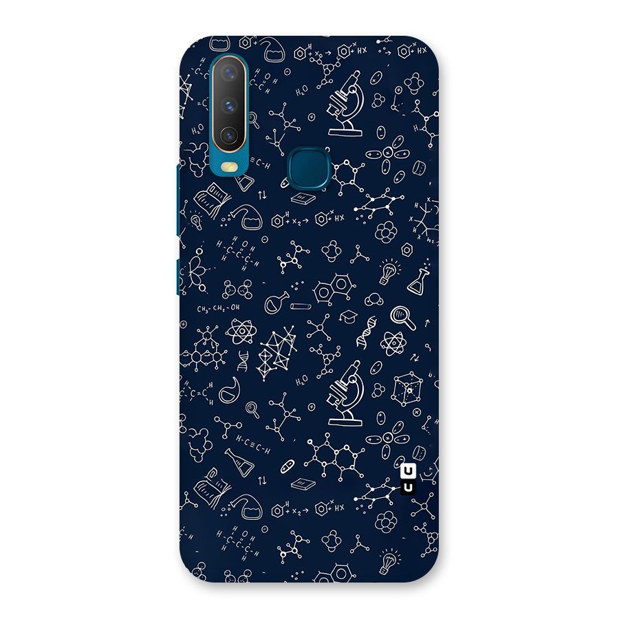 Chemistry Doodle Art Back Case for Vivo Y12