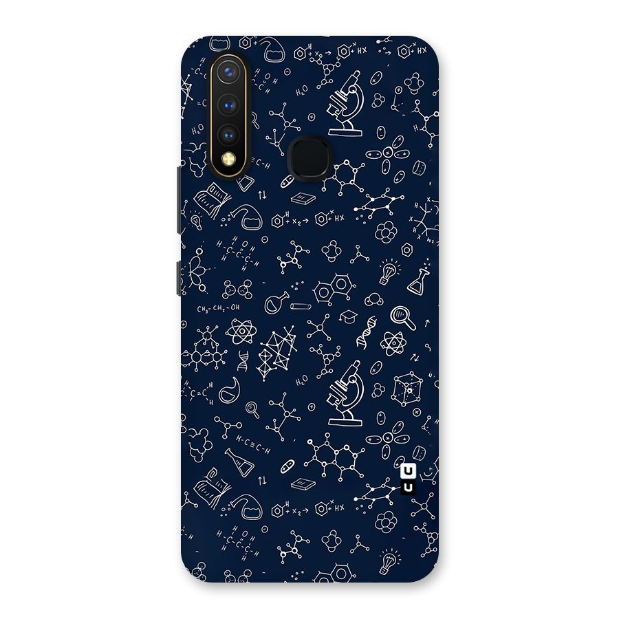 Chemistry Doodle Art Back Case for Vivo Y19