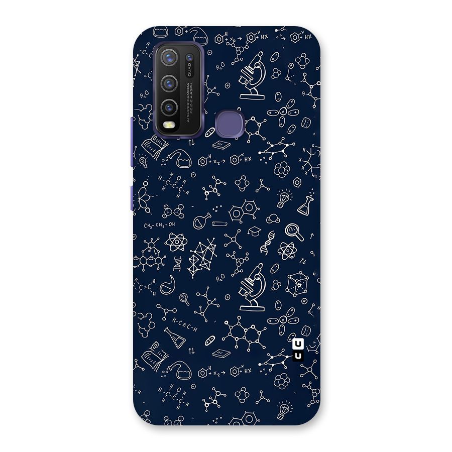 Chemistry Doodle Art Back Case for Vivo Y50