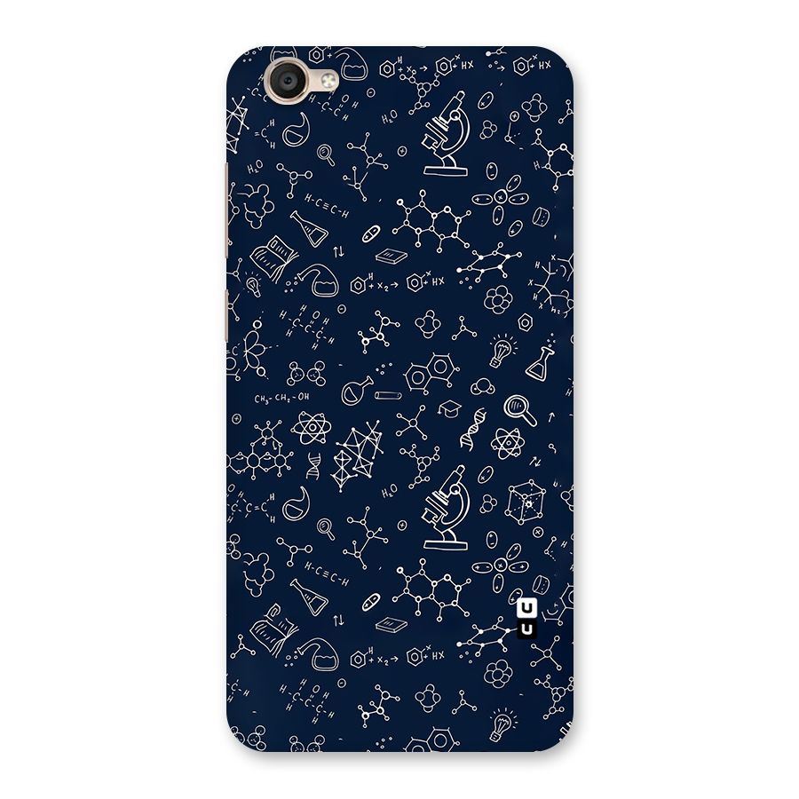 Chemistry Doodle Art Back Case for Vivo Y55s