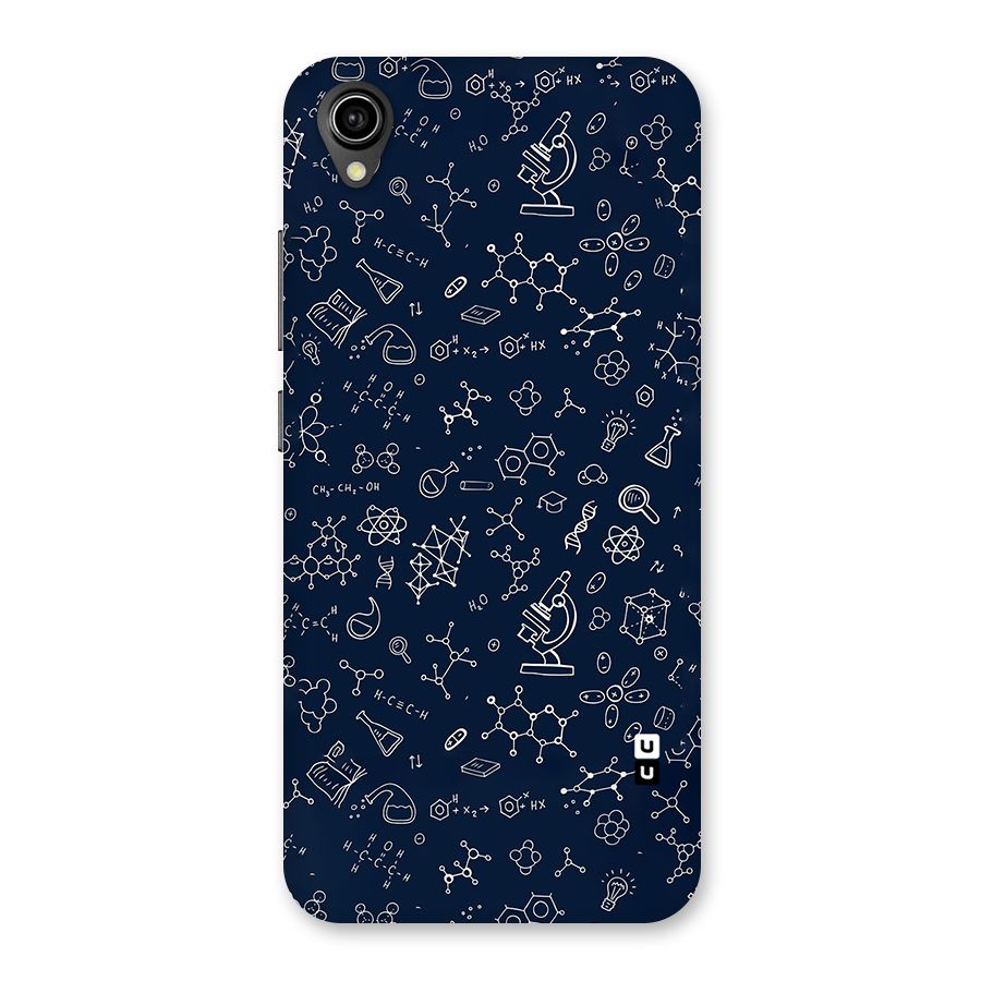Chemistry Doodle Art Back Case for Vivo Y90