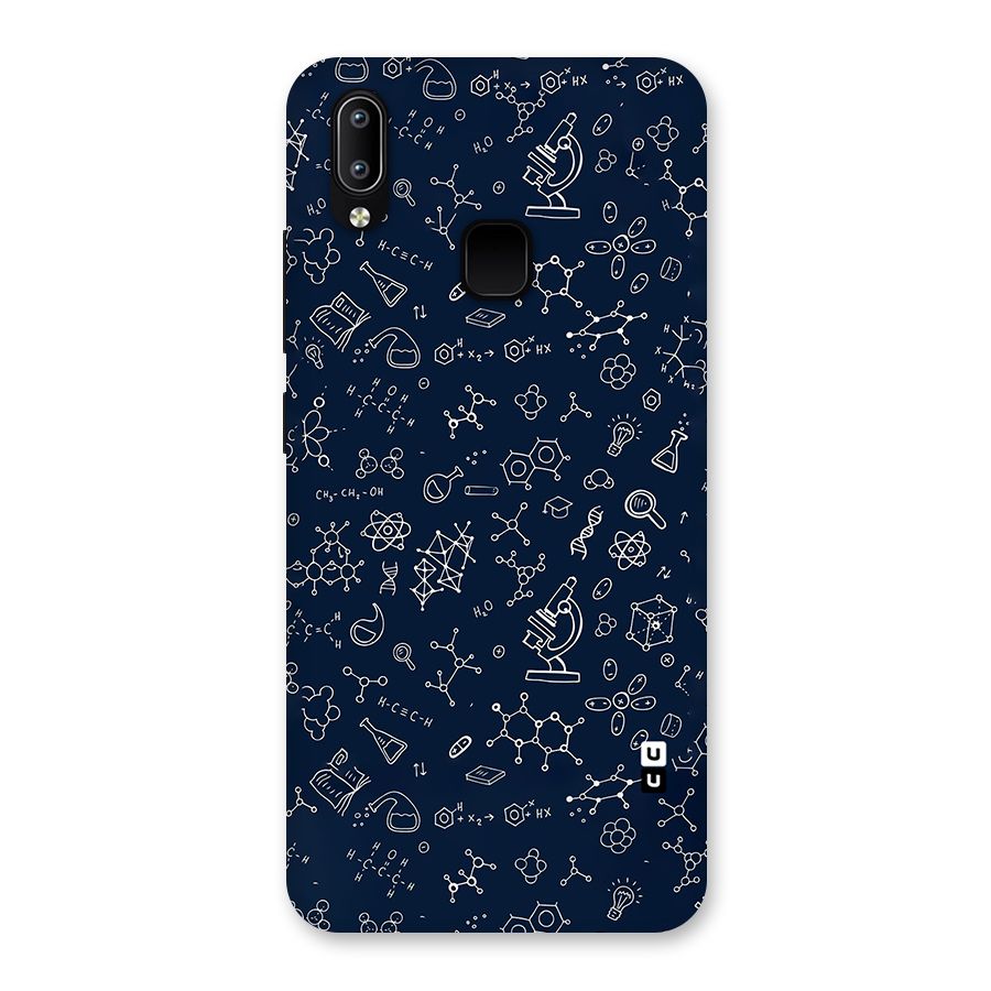 Chemistry Doodle Art Back Case for Vivo Y93