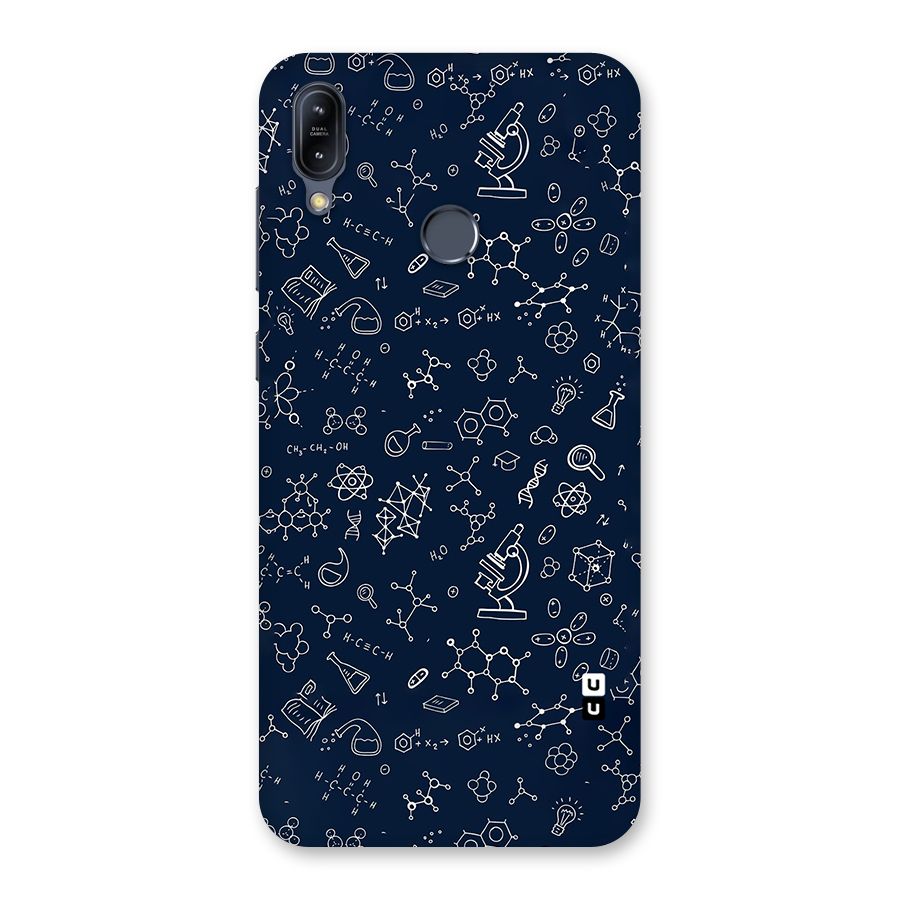 Chemistry Doodle Art Back Case for Zenfone Max M2